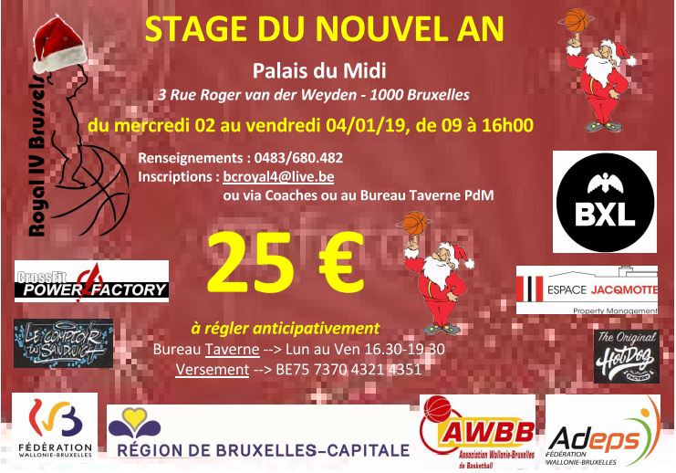 Stage Nouvel An 2019